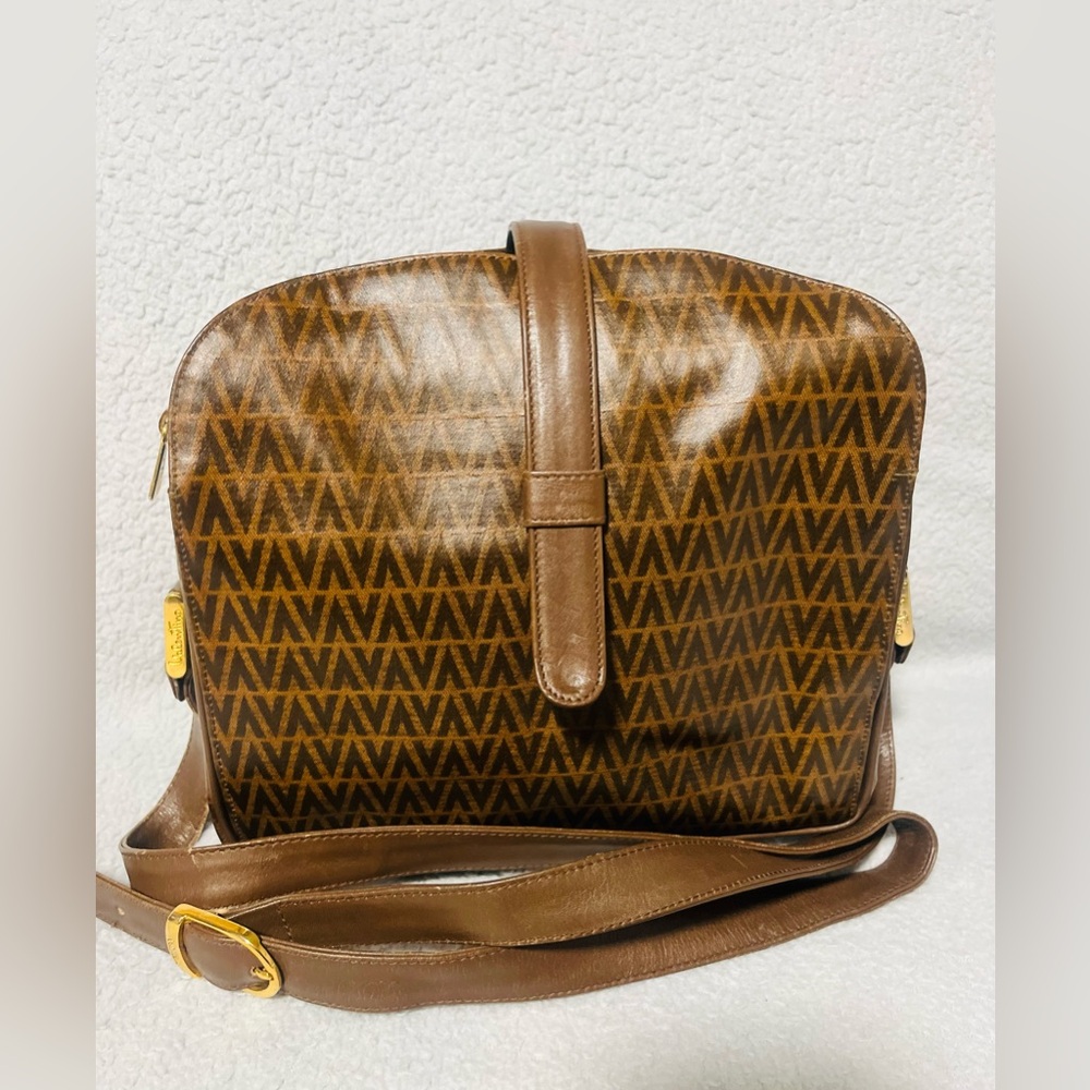 Mario Valentino Monogram Crossbody Bag